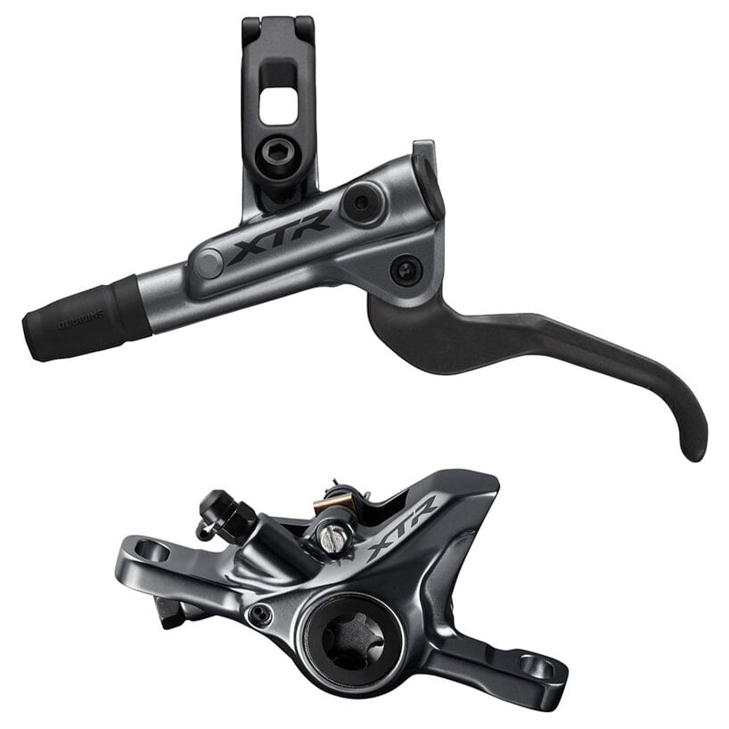 Shimano has traditionally used mineral oil for their hydraulic brakes while SRAM uses DOT fluid